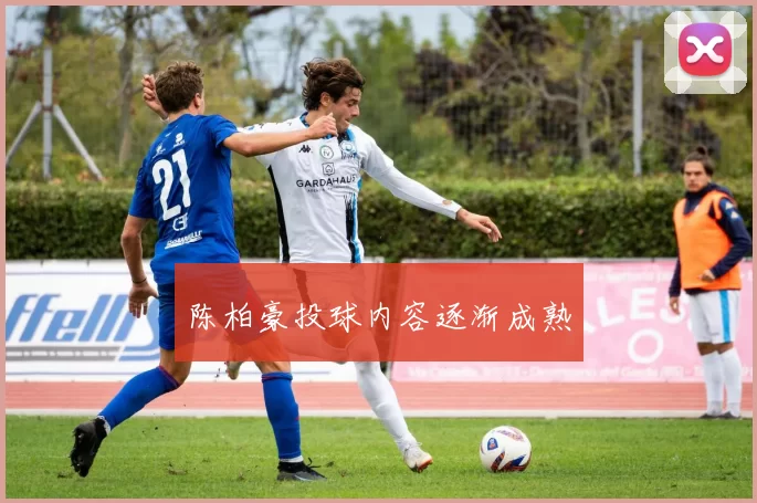 陈柏豪投球内容逐渐成熟